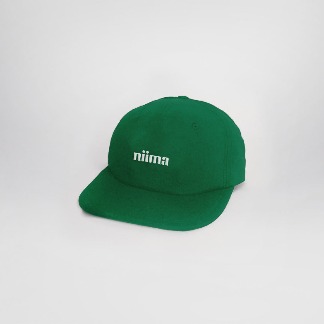 Niima Logo Hat in Kelly Green